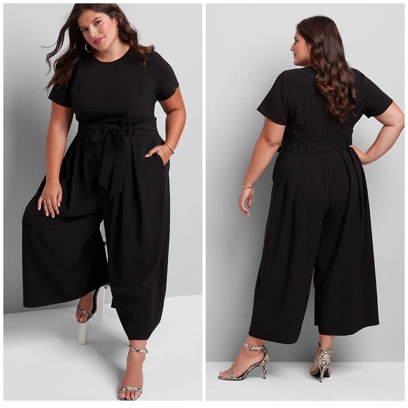 Lane Bryant Pants - NWT Lane Bryant Lena Short Sleeve Jumpsuit
